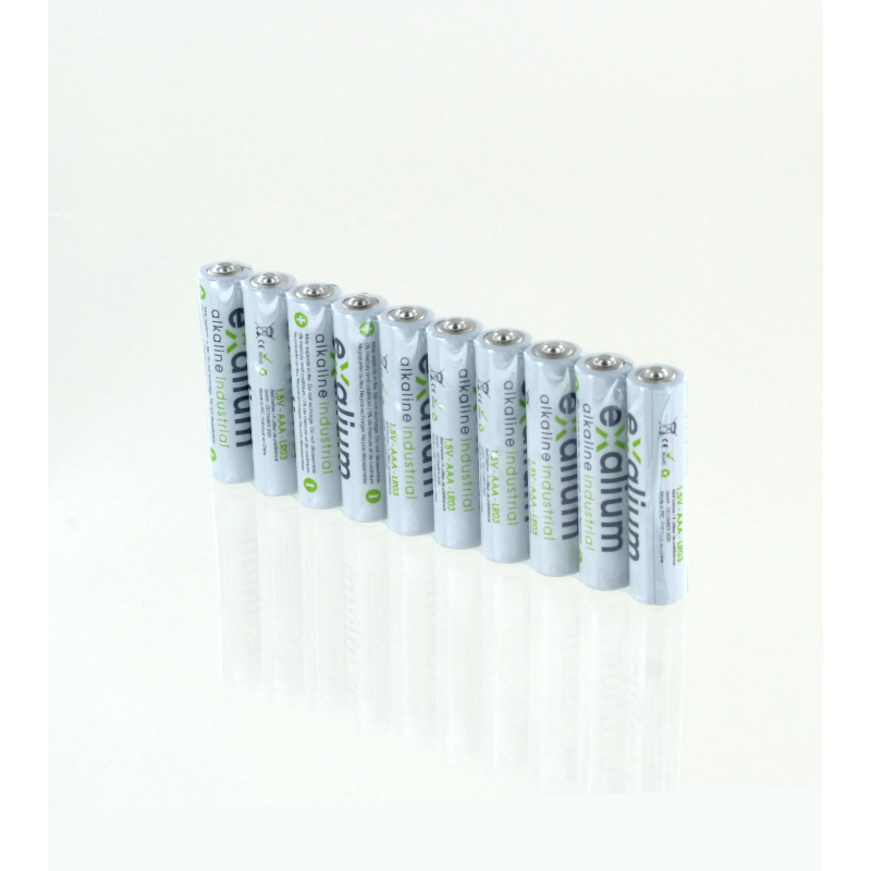 Pila alcalina Exalium Industrial LR03 AAA - conf. 10pz