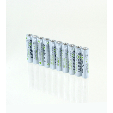 Battery alkaline Exalium Industrial LR03 Pack of 10