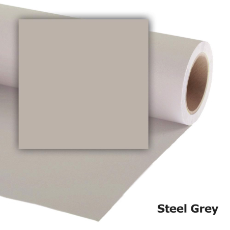 COLORAMA STEEL GREY 103   2.72 X 11M FONDALE CARTA