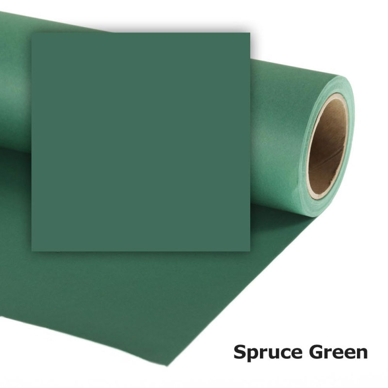 COLORAMA SPRUCE GREEN 37  2.72 X 11M FONDALE CARTA