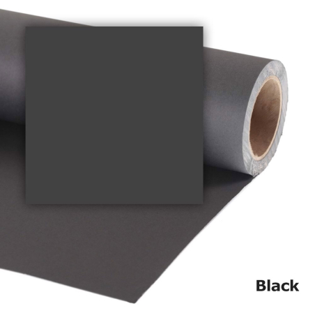 COLORAMA BLACK  68  2.72X11M FONDALE CARTA