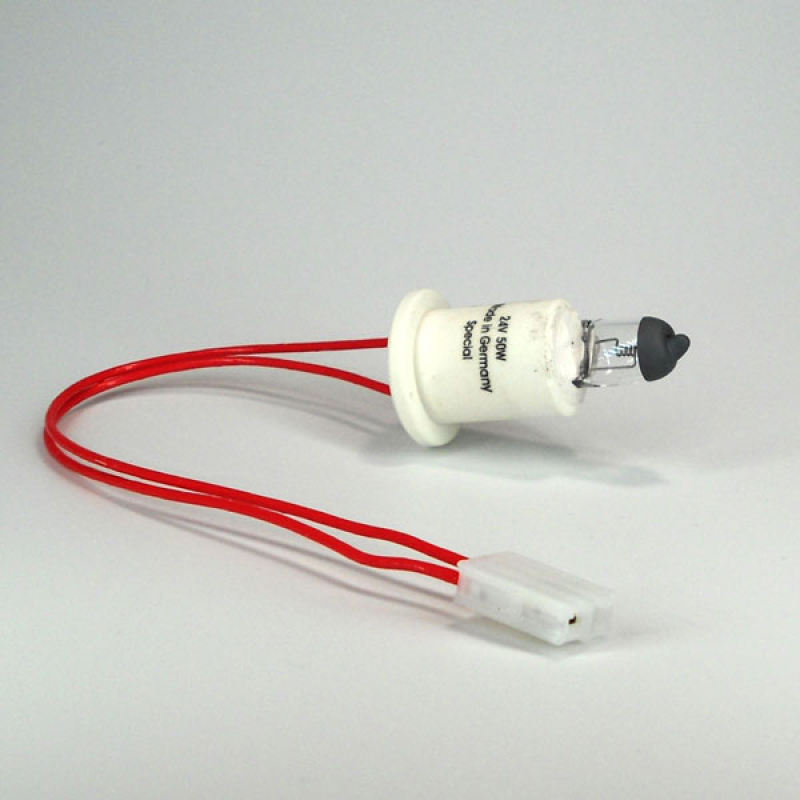 Bulbs Halogen 24V 50W Cables