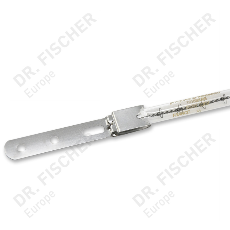 Lamp halogen Infrared DR. FISCHER 235V 1000W X-CLIP 2500K Lineare