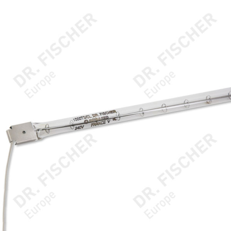 Lamp halogen Infrared DR. FISCHER 240V 1600W U-CLIP 2500K Lineare