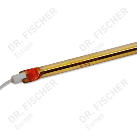 Lamp halogen Infrared DR. FISCHER 235V 1500W R7s+lead 2300K Lineare