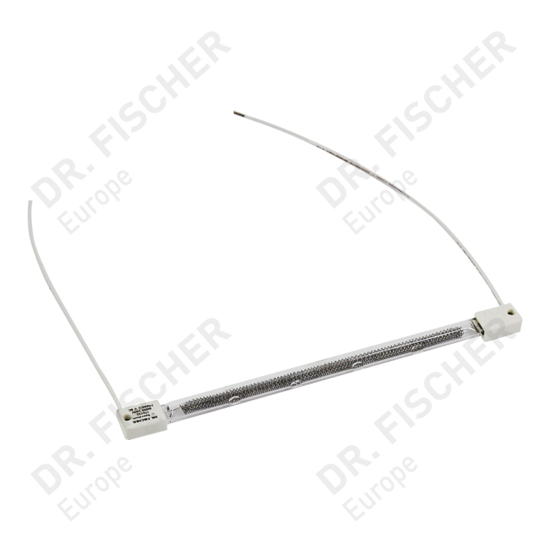 Lampadine alogena Infrarosso DR. FISCHER 240V 800W SK15 1900K Lineare