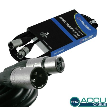 AC-PRO-XMXF/3 XLR M/F 3M
