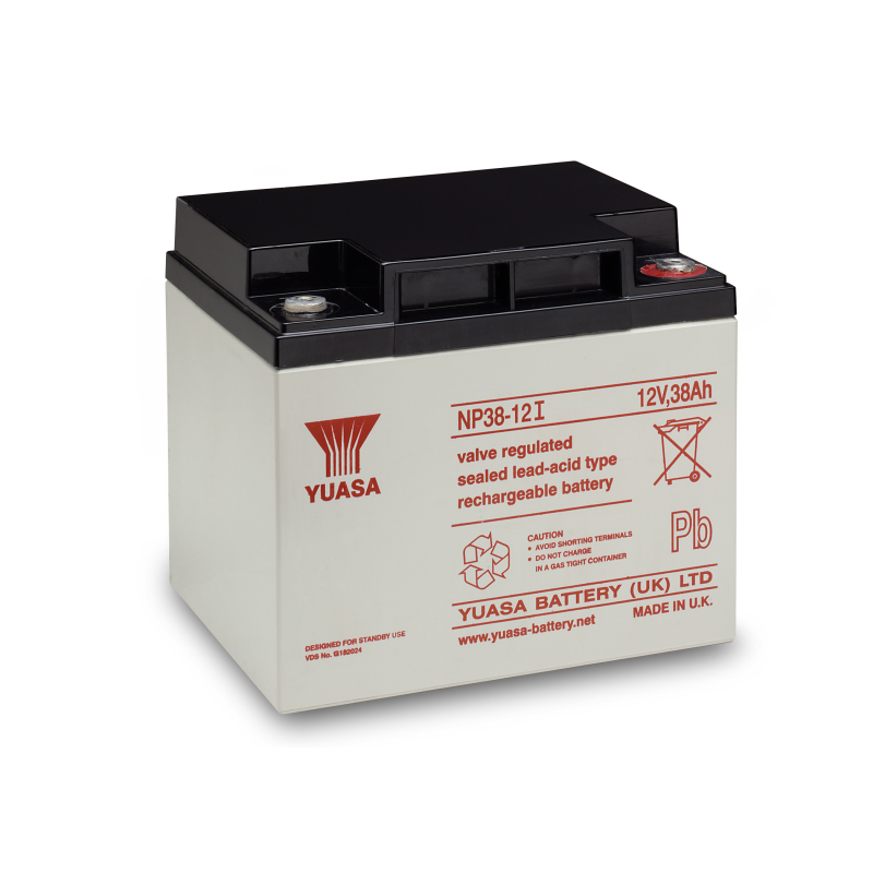 Batteria Piombo 12V 38Ah Yuasa (197X165X170) M5 (NP38-12I)