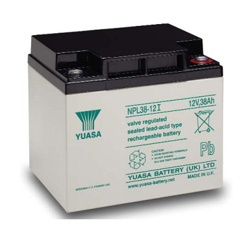 Battery Lead 12V 38Ah Yuasa (197X165X170) M5 (NPL38-12I)