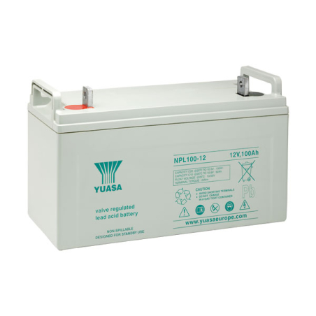 Battery Lead 12V 100Ah Yuasa (407X172X241) (NPL100-12FR)