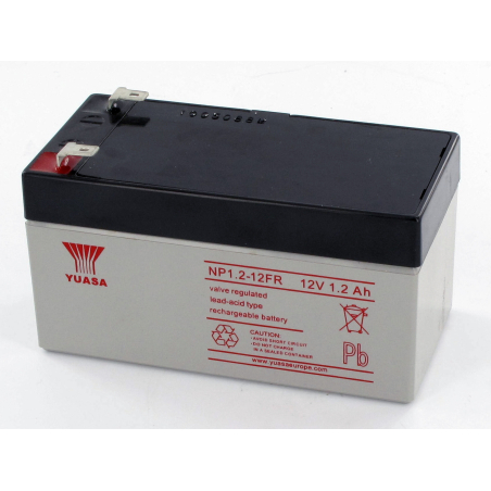 Battery Lead 12V 1.2Ah Yuasa (97X48X55) (NP1.2-12FR)