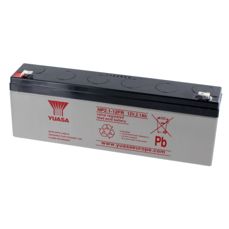 Battery Lead 12V 2.1Ah Yuasa (178X34X64) (NP2.1-12FR)