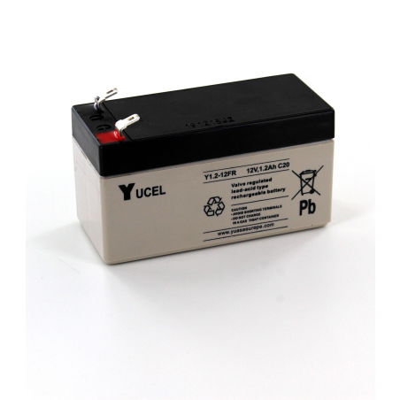 Battery Lead 12V 1.2Ah Yuasa (97X42X55) (Y1.2-12FRCN)