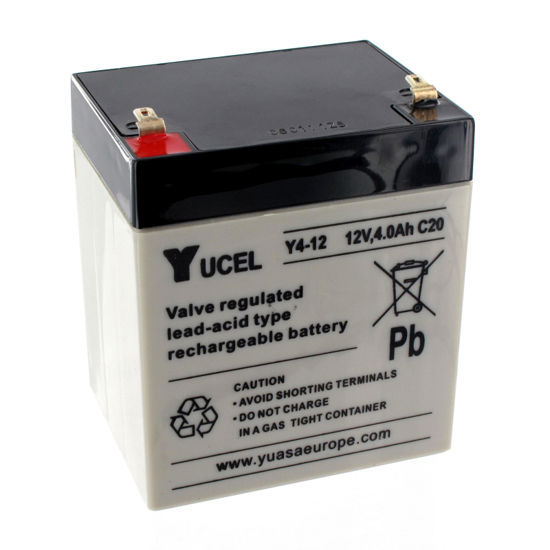 Battery Lead 12V 4Ah Yuasa (90X70X106) (Y412)