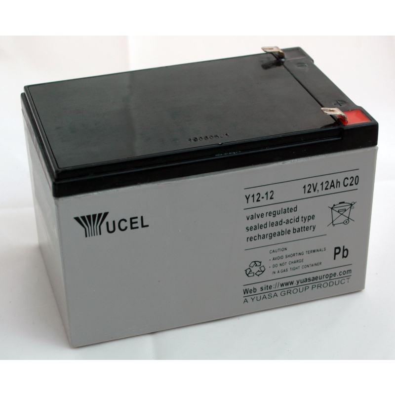 Battery Lead 12V 12Ah Yuasa (151X98X98) F2 (Y1212)