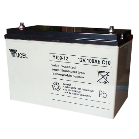 Batteria Piombo 12V 100Ah Yuasa (330X173X220) M8 (Y100-12)