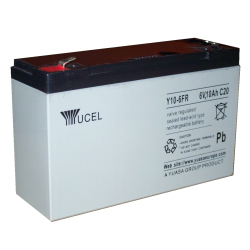 Batteria Piombo 6V 10Ah Yuasa (151X50X98) (Y10-6FR)
