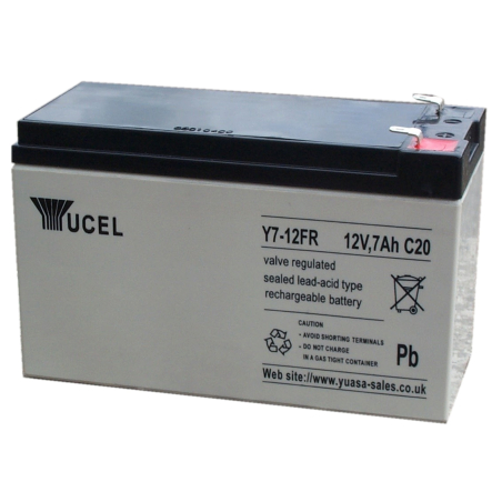 Battery Lead 12V 7Ah Yuasa (151X65X98) (Y712FR)