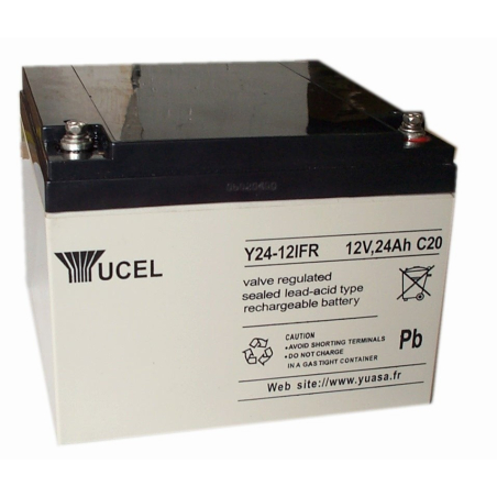 Batteria Piombo 12V 24Ah Yuasa (166X175X125) (Y2412FR)