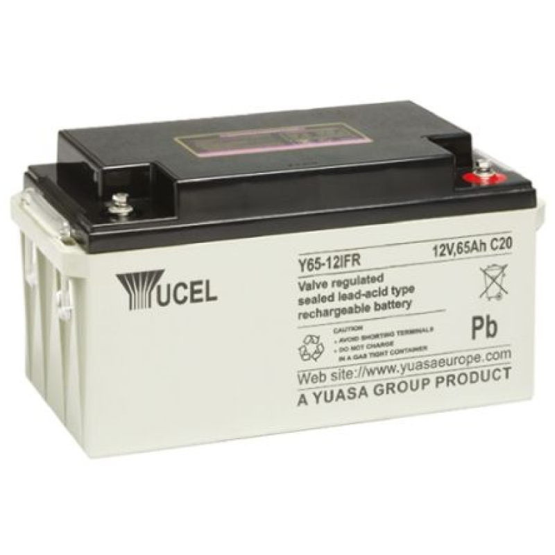 Batteria Piombo 12V 65Ah Yuasa (350X166X174) (Y6512IFR)