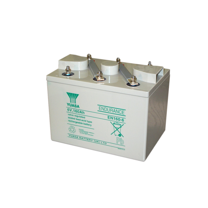 Batteria Piombo 6V 160Ah Yuasa (305X210X240) M8 (EN160-6)