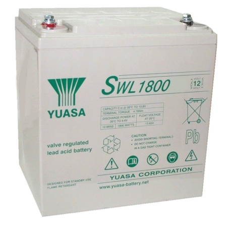 Battery Lead 12V 55Ah Yuasa (216X166X223) M6 (SWL1800)