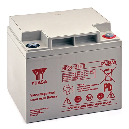 Batteria Piombo 12V 38Ah Yuasa (197X165X170) (NP38-12IFR)