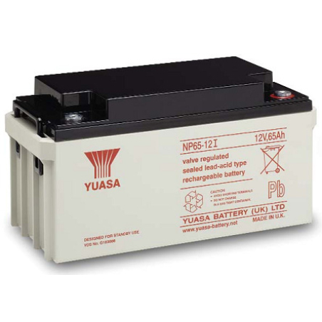 Battery Lead 12V 65Ah Yuasa (350X166X174) (NP65-12IFR)