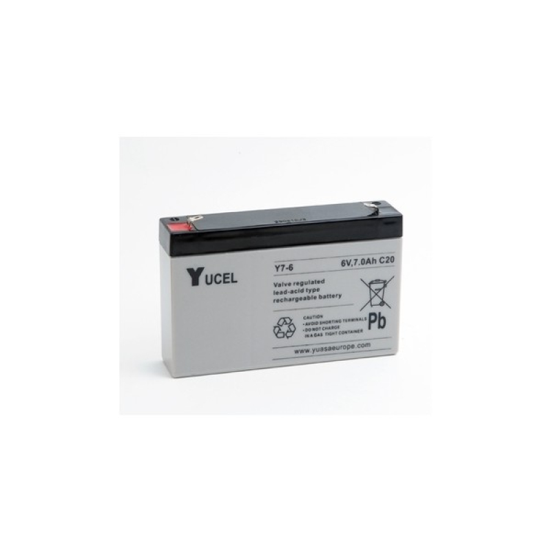 Battery Lead 6V 7Ah Yuasa (151X34X98) (Y76)