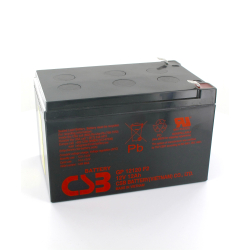 Kit 2 Batteries 12V for inverter type RBC6