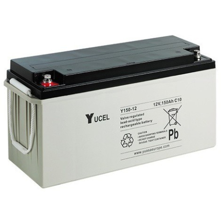 Battery lead 12V 150Ah (485x170x242mm) YÜCEL