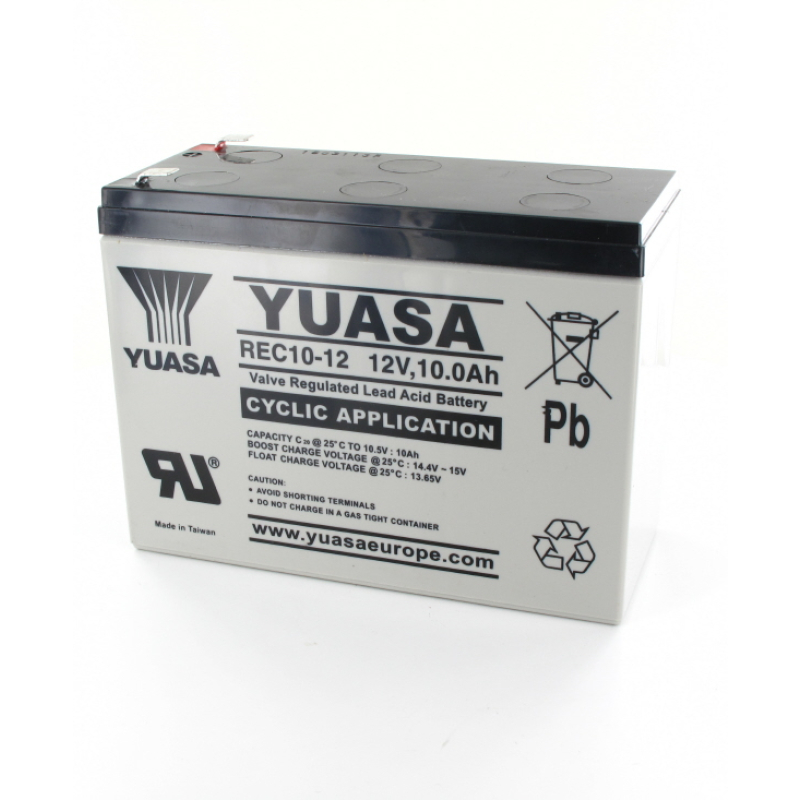 Battery Lead 12V 10Ah Yuasa (151X65X115) F2 (REC10-12)