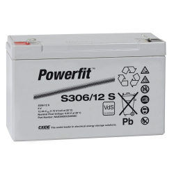 Batteria Piombo 6V 12Ah Exide (151X51X98) (S306/12S)