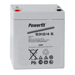 Batteria Piombo 12V 4.2Ah Exide (90X70X106) (S312/4S)