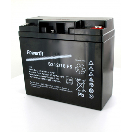 Battery Lead 12V 18Ah Exide (181X76X166) (S312/18F5)