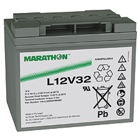 Batteria Piombo 12V 32Ah Exide (198X168X175) (L12V32)