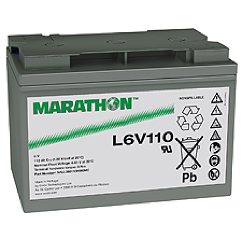 Batteria Piombo 6V 110Ah Exide (272X166X190) (L6V110)