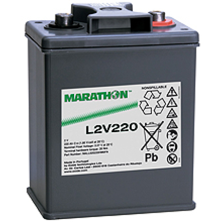 Battery Lead 2V 220Ah Exide (208X135X282) (L2V220)