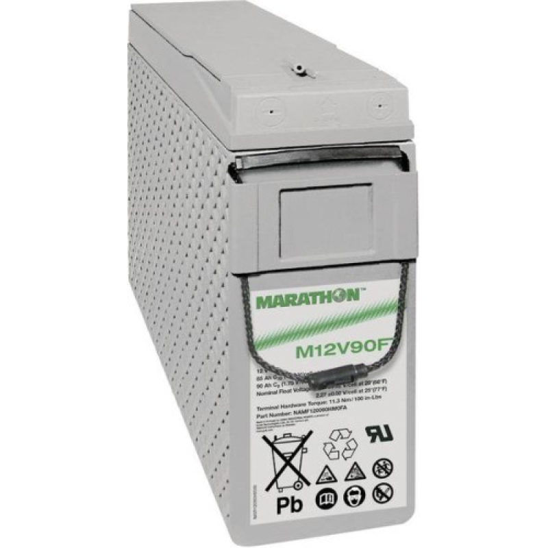 Battery Lead 12V 90Ah Exide (395X105X270) (M12V90FT)
