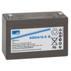 Batteria Piombo 4V 3.5Ah Exide (91X35X64) (A504/3.5S)