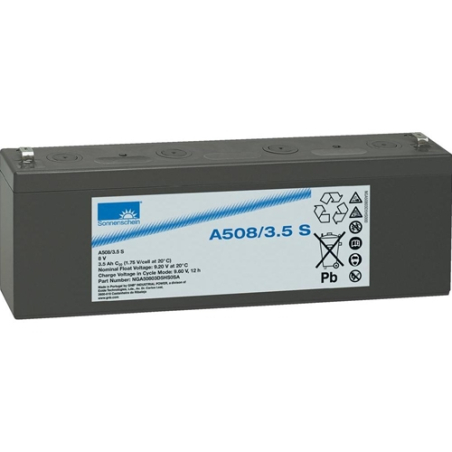 Battery Lead 8V 3.5Ah Exide (179X34X64) (A508/3.5S)