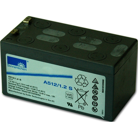 Batteria Piombo 12V 1.2Ah Exide (98X50X55) (A512/1.2S)