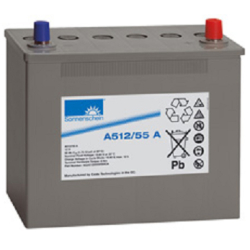 Battery Lead 12V 55Ah Exide (261X136X230) (A512/55A)