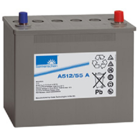 Battery Lead 12V 55Ah Exide (261X136X230) (A512/55A)