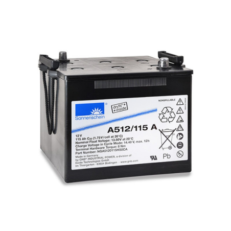 Battery Lead 12V 115Ah Exide (286X269X230) (A512/115A)