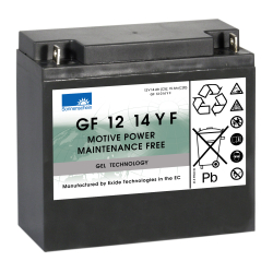 Batteria Piombo 12V 15Ah Exide (181X76X167) M5 (GF12014YF)