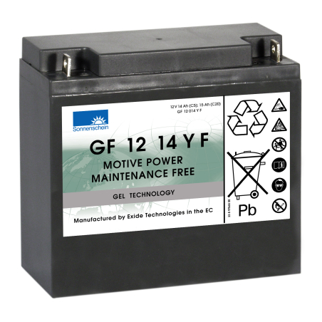 Batteria Piombo 12V 15Ah Exide (181X76X167) M5 (GF12014YF)