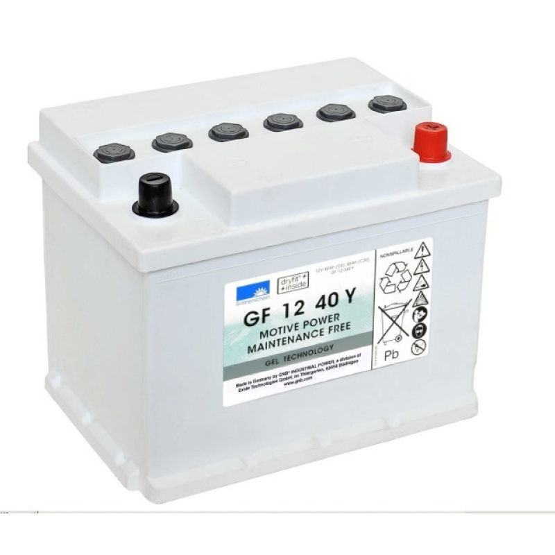 Battery Lead 12V 40Ah Exide (242X175X190) (GF12040Y)