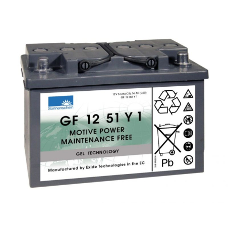 Batteria Piombo 12V 50Ah Exide (278X175X190) +D (GF12051Y1)