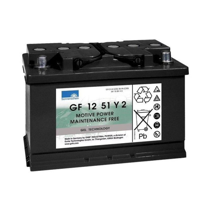 Batteria Piombo 12V 50Ah Exide (278X175X190) (GF12051Y2)